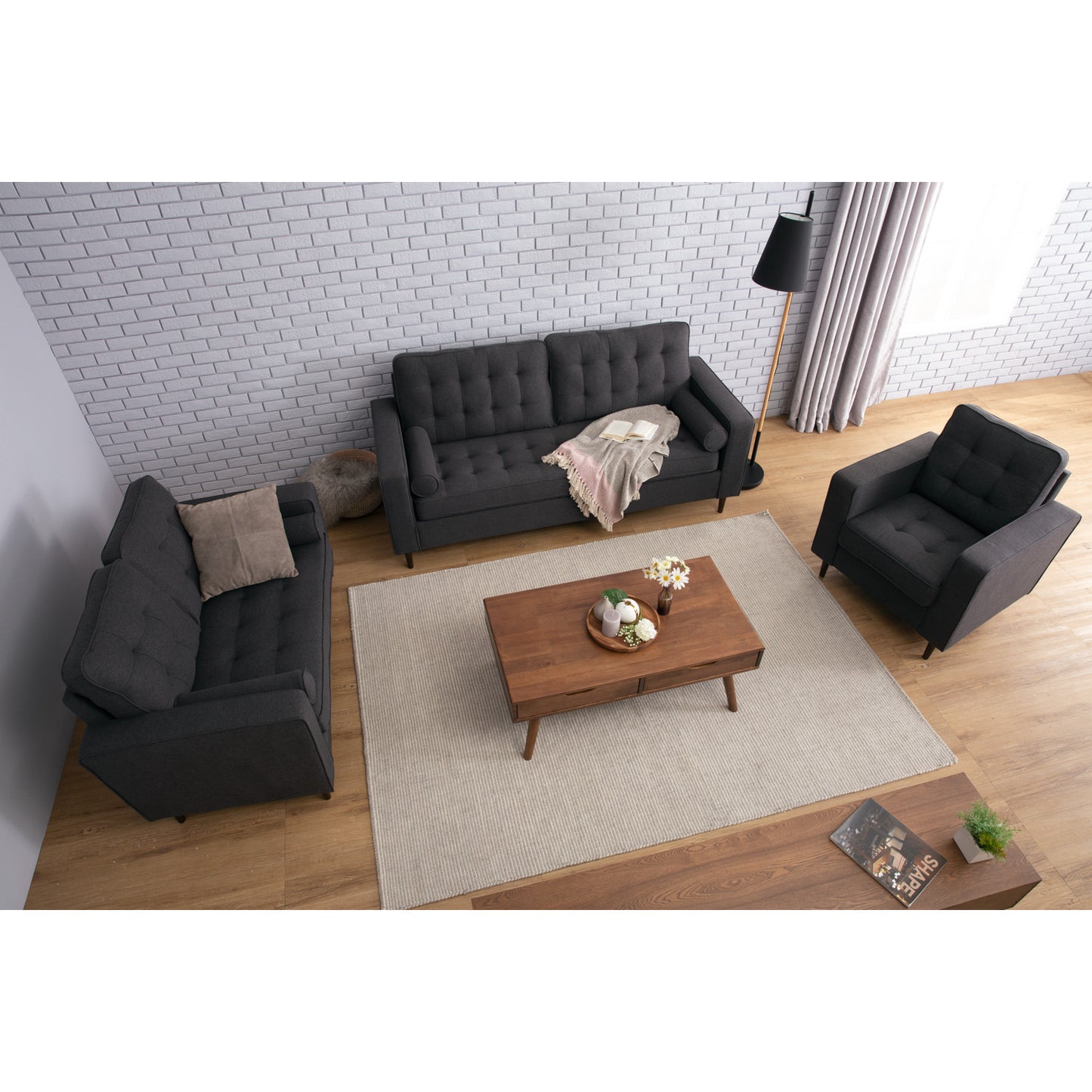 Royce 3 Seater Sofa